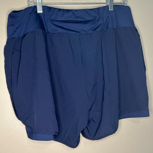 Ksmien Womens Navy Blue Shorts Size XXL - Picture 4 of 8